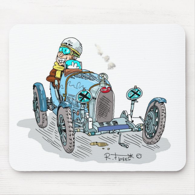 Bugatti1 Mouse Mat (Front)