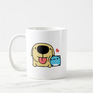 BugCat Capoo cat and DogDog, Coffee Mug