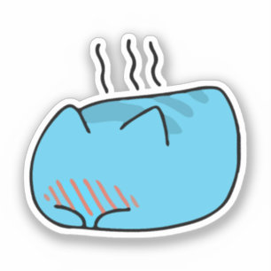 BugCat Capoo cat, Kawaii Comic Cat