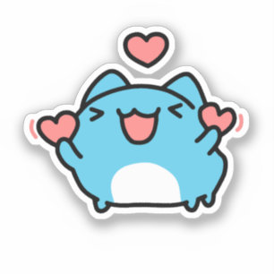BugCat Capoo cat, Kawaii Comic Cat love
