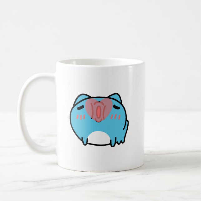 BugCat Capoo kiss Coffee Mug (Left)