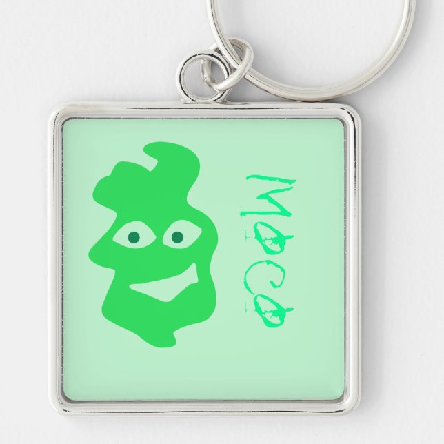 buger , moco key chain (Front)