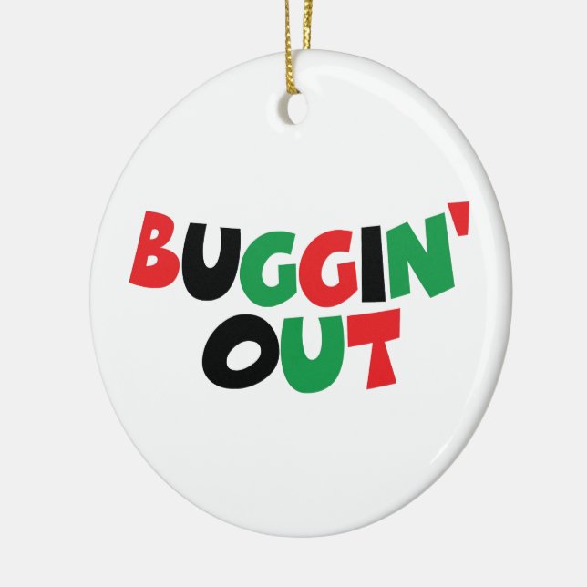 Buggin' Out Ceramic Tree Decoration (Left)