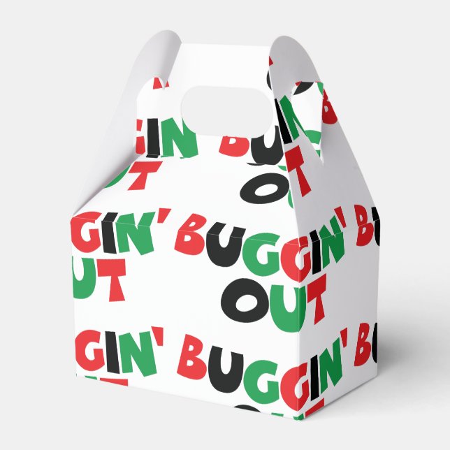 Buggin' Out Favour Box (Front Side)