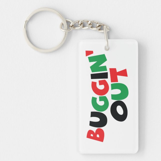 Buggin' Out Key Ring (Front)