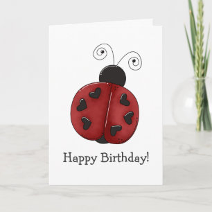 Buggin' You Again · Ladybug Card