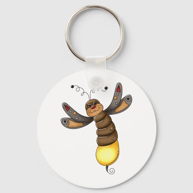Buggin' You Again · Lightning bug Key Ring (Front)