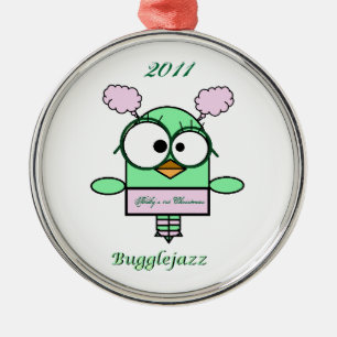 Bugglejazz Baby's 1st Christmas 2011 Metal Tree Decoration
