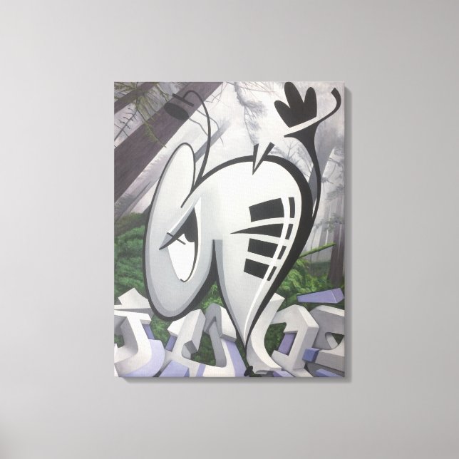 BUGGRATT JUNGLE 04.15.2018 CANVAS PRINT (Front)