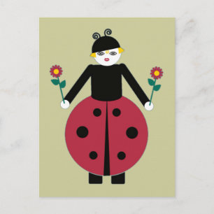 Buggy Martzkins Ladybug Postcard