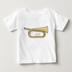 Bugle cartoon illustration  baby T-Shirt