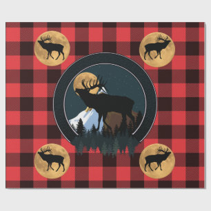 Bugling Elk Wrapping Paper