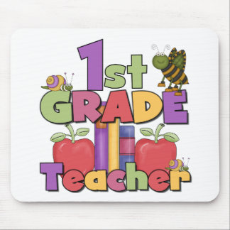 Bugs and Apples 1st Grade Mouse Mat