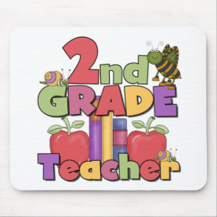 Bugs and Apples 2nd Grade Mouse Mat