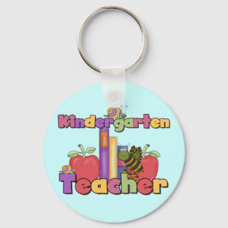 Bugs and Apples Kindergarten Teacher Key Ring