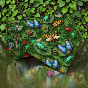 Bugs and Insect Pattern Custom Necktie