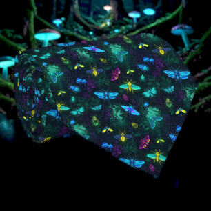 Bugs and Insects Pattern Custom Necktie