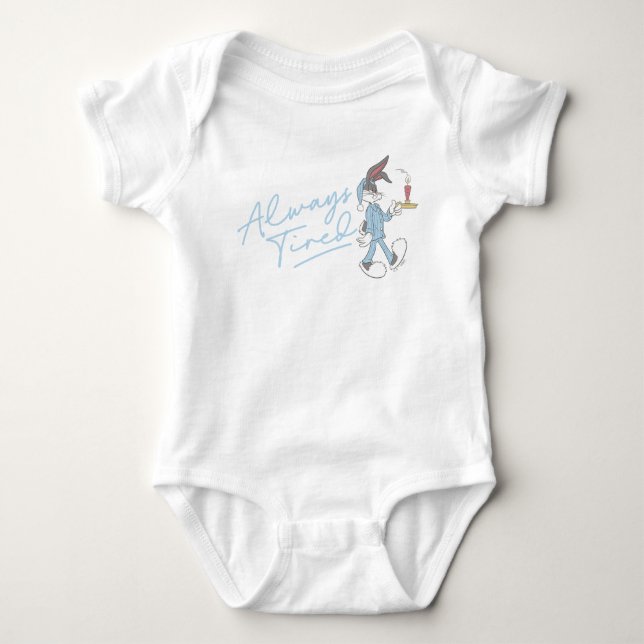 BUGS BUNNY™ Always Tired Baby Bodysuit (Front)