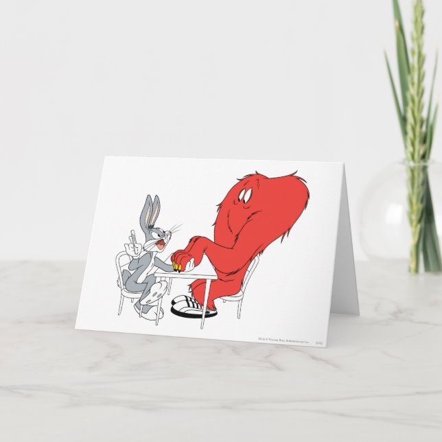 BUGS BUNNY™ and Gossamer 2 Card (Front)