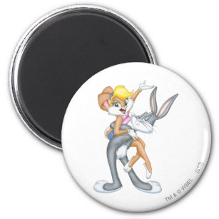BUGS BUNNY™ and Lola Bunny 2 Magnet