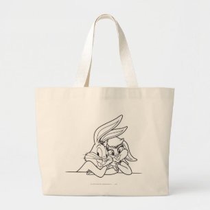 BUGS BUNNY™ and Lola Bunny 3 Large Tote Bag