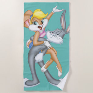 BUGS BUNNY™ and Lola Bunny Beach Towel