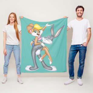 BUGS BUNNY™ and Lola Bunny Fleece Blanket