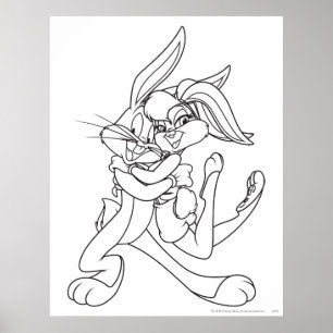 BUGS BUNNY™ and Lola Bunny Poster