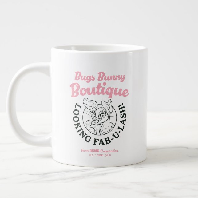 BUGS BUNNY™ Boutique - Looking Fab-U-Lash! Large Coffee Mug (Left)
