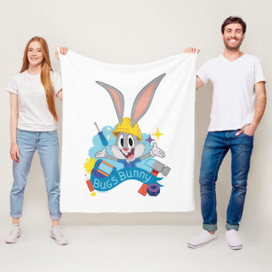 BUGS BUNNY BUILDERS™  BUGS BUNNY™ Character Art Fleece Blanket