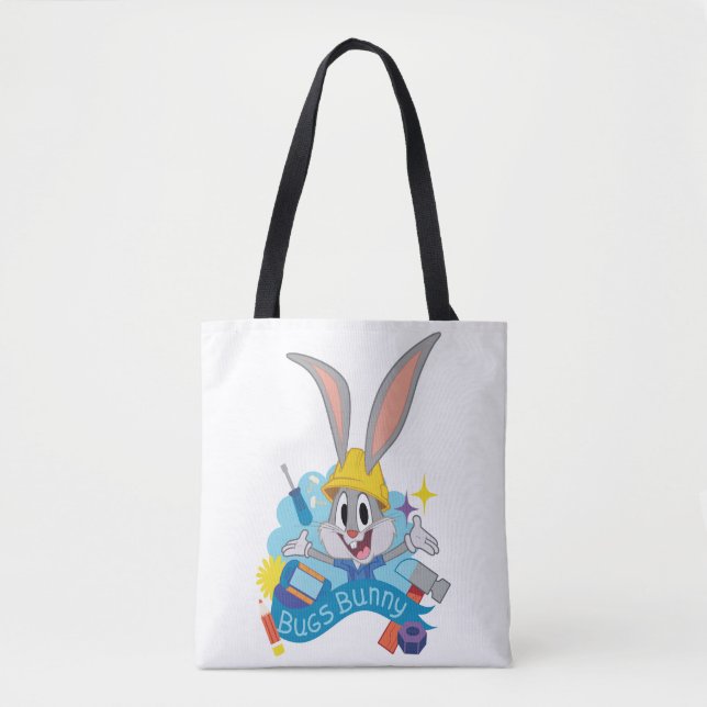 BUGS BUNNY BUILDERS™| BUGS BUNNY™ Character Art Tote Bag (Front)