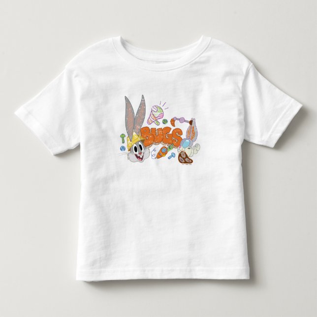 BUGS BUNNY BUILDERS™| BUGS BUNNY™ Sketch Art Toddler T-Shirt (Front)