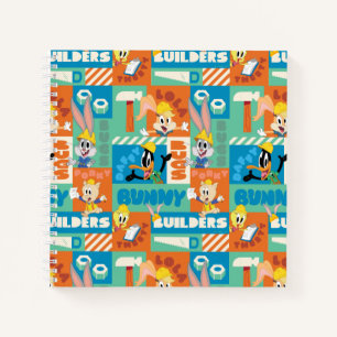 BUGS BUNNY BUILDERS™  Character Grid Pattern Notebook