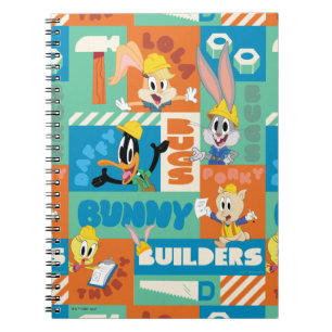 BUGS BUNNY BUILDERS™  Character Grid Pattern Notebook