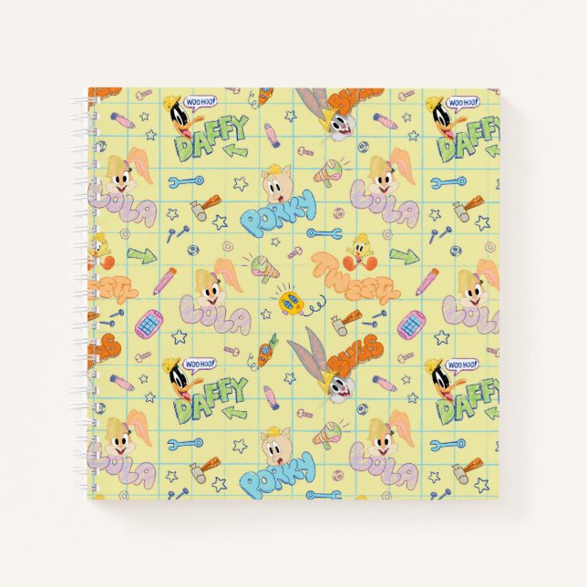 BUGS BUNNY BUILDERS™| Character Sketch Pattern Notebook (Front)