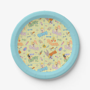 BUGS BUNNY BUILDERS™  Character Sketch Pattern Paper Plate