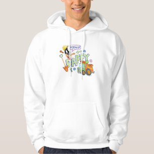 BUGS BUNNY BUILDERS™  DAFFY DUCK™ Sketch Art Hoodie