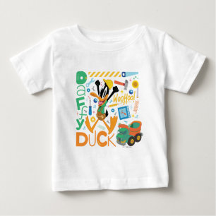 BUGS BUNNY BUILDERS™  DAFFY DUCK™ Work Tools Baby T-Shirt
