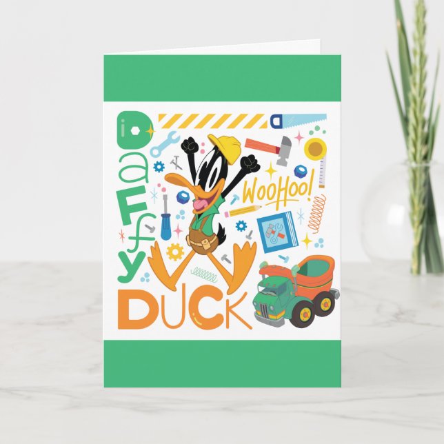 BUGS BUNNY BUILDERS™| DAFFY DUCK™ Work Tools Card (Front)