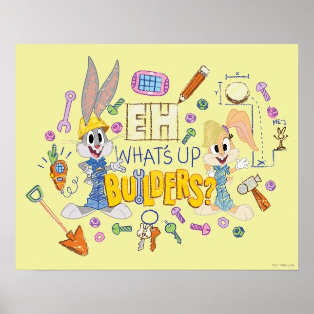 BUGS BUNNY BUILDERS™| Eh, What's Up Builders? Poster (Front)