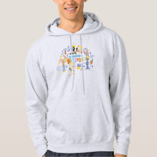 BUGS BUNNY BUILDERS™ Group Sketch Art Hoodie