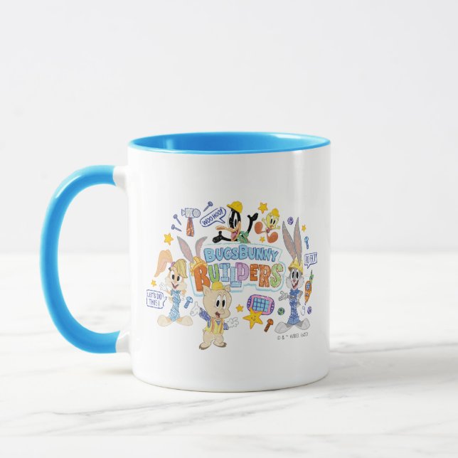 BUGS BUNNY BUILDERS™| Group Sketch Art Mug (Left)