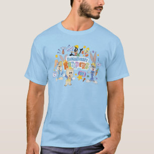 BUGS BUNNY BUILDERS™  Group Sketch Art T-Shirt