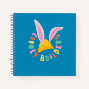 BUGS BUNNY BUILDERS™  Hard Hat Circle Logo Notebook