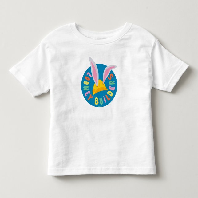 BUGS BUNNY BUILDERS™| Hard Hat Circle Logo Toddler T-Shirt (Front)