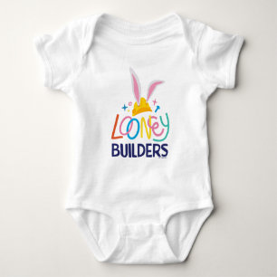 BUGS BUNNY BUILDERS™  Hard Hat Stacked Logo Baby Bodysuit