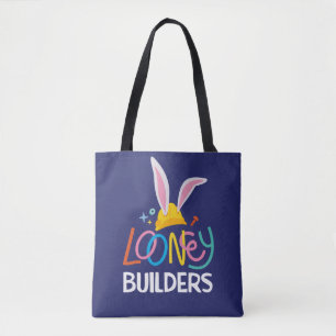 BUGS BUNNY BUILDERS™ Hard Hat Stacked Logo Tote Bag