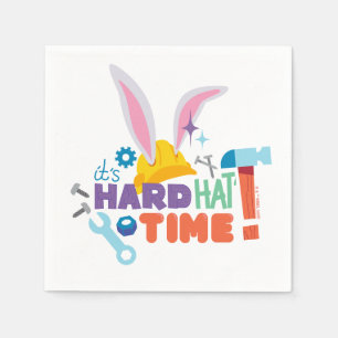 BUGS BUNNY BUILDERS™  It's Hard Hat Time Napkin