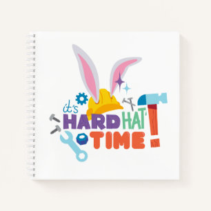 BUGS BUNNY BUILDERS™  It's Hard Hat Time Notebook