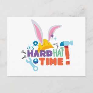 BUGS BUNNY BUILDERS™ It's Hard Hat Time Postcard